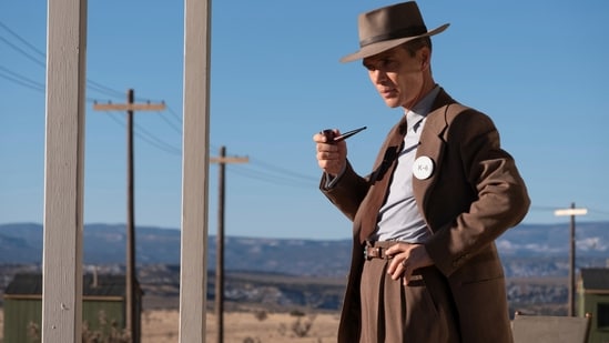 Cillian Murphy dans une photo d'Oppenheimer (AP)