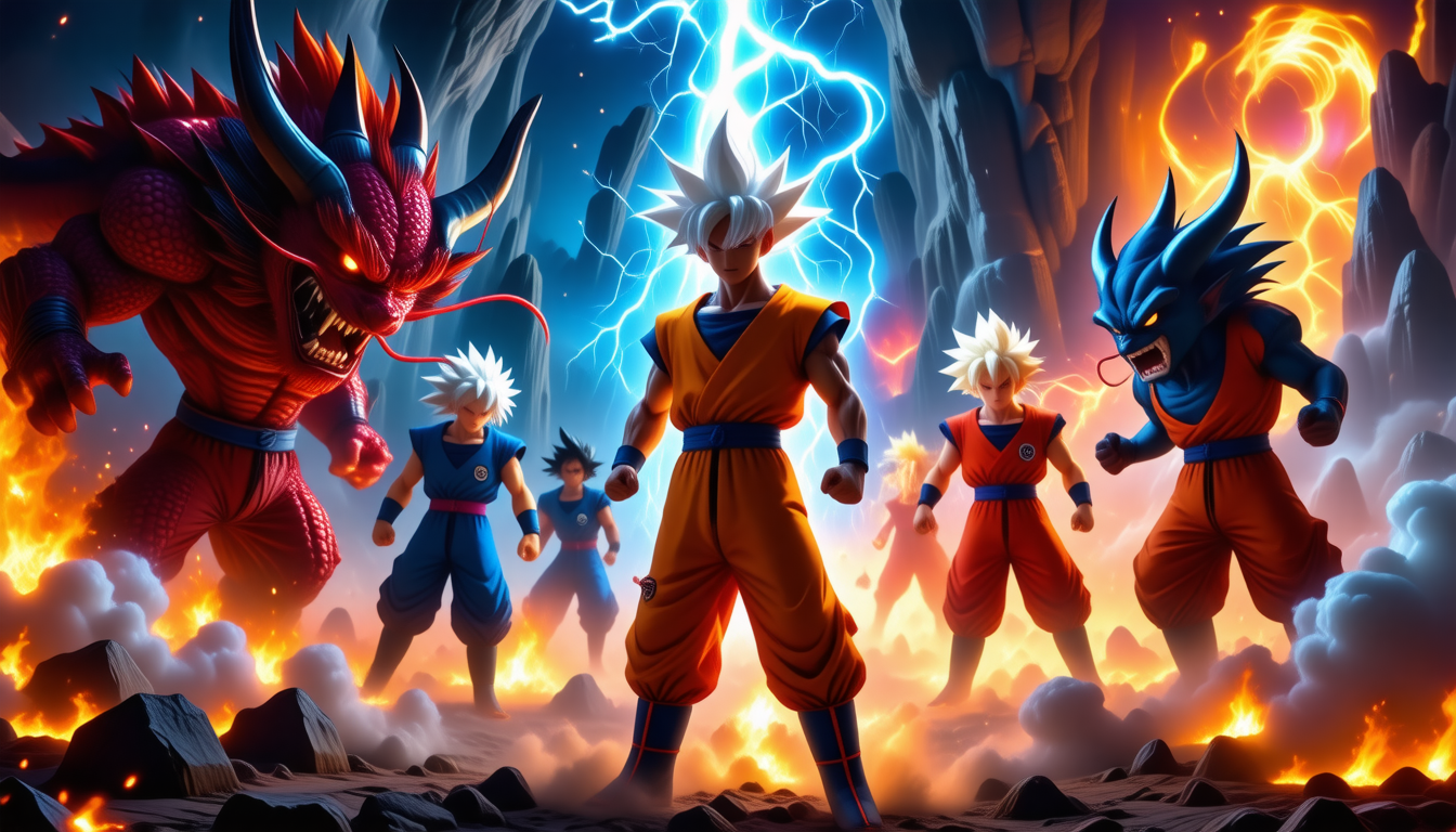 découvrez 'dragon ball daima', une nouvelle aventure épique qui plonge les fans dans l'univers captivant de dragon ball. rejoignez vos héros préférés dans des combats intenses et des quêtes audacieuses, tout en explorant des thèmes de courage et d'amitié. préparez-vous à vivre des moments inoubliables dans cette suite tant attendue!