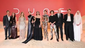 Première à Londres de la deuxième partie – The Hollywood Reporter Denis Villeneuve, réalisateur de « Dune : deuxième partie », est enfin arrivé à la première à Londres. Le casting, comprenant les nouvelles recrues Austin Butler et Florence Pugh, ainsi que […]