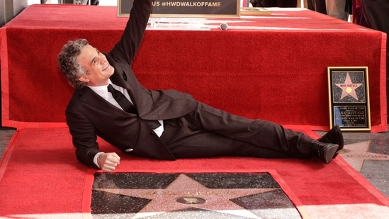 Mark Ruffalo obtient son étoile sur le Hollywood Walk of Fame