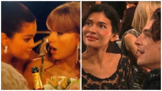 Selena Gomez was not gossiping about Timothée Chalamet and Kylie Jenner at Golden Globe Awards 2024, source says.