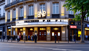 découvrez la première transformation d'un cinéma pathé en agence bnp paribas à paris, un projet innovant qui allie culture et services bancaires. venez explorer cet espace unique au cœur de la capitale.