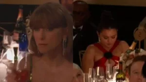 Taylor Swift ne tolère pas les blagues sur son petit ami star de la NFL, Travis Kelce, même aux Golden Globes. L’animatrice Jo Koy a fait des blagues maladroites sur sa vie personnelle lors de l’événement, ce qui a rendu […]