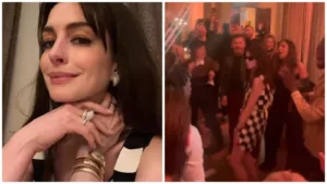 L’étoile hollywoodienne Anne Hathaway a assisté au défilé Versace automne-hiver 2024 lors de la Fashion Week de Milan. Elle a ensuite fasciné tout le monde avec ses pas de danse lors d’une afterparty. Une vidéo la montre twerkant sur la […]