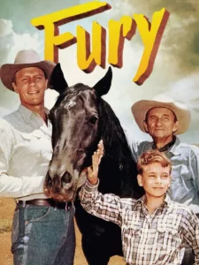 Fury is an American western television series that aired on NBC from 1955 to1960. It stars Peter Graves as Jim Newton, who operates the Broken Wheel Ranch in California; Bobby Diamond as Jim’s adopted son, Joey Clark Newton, and William […]
